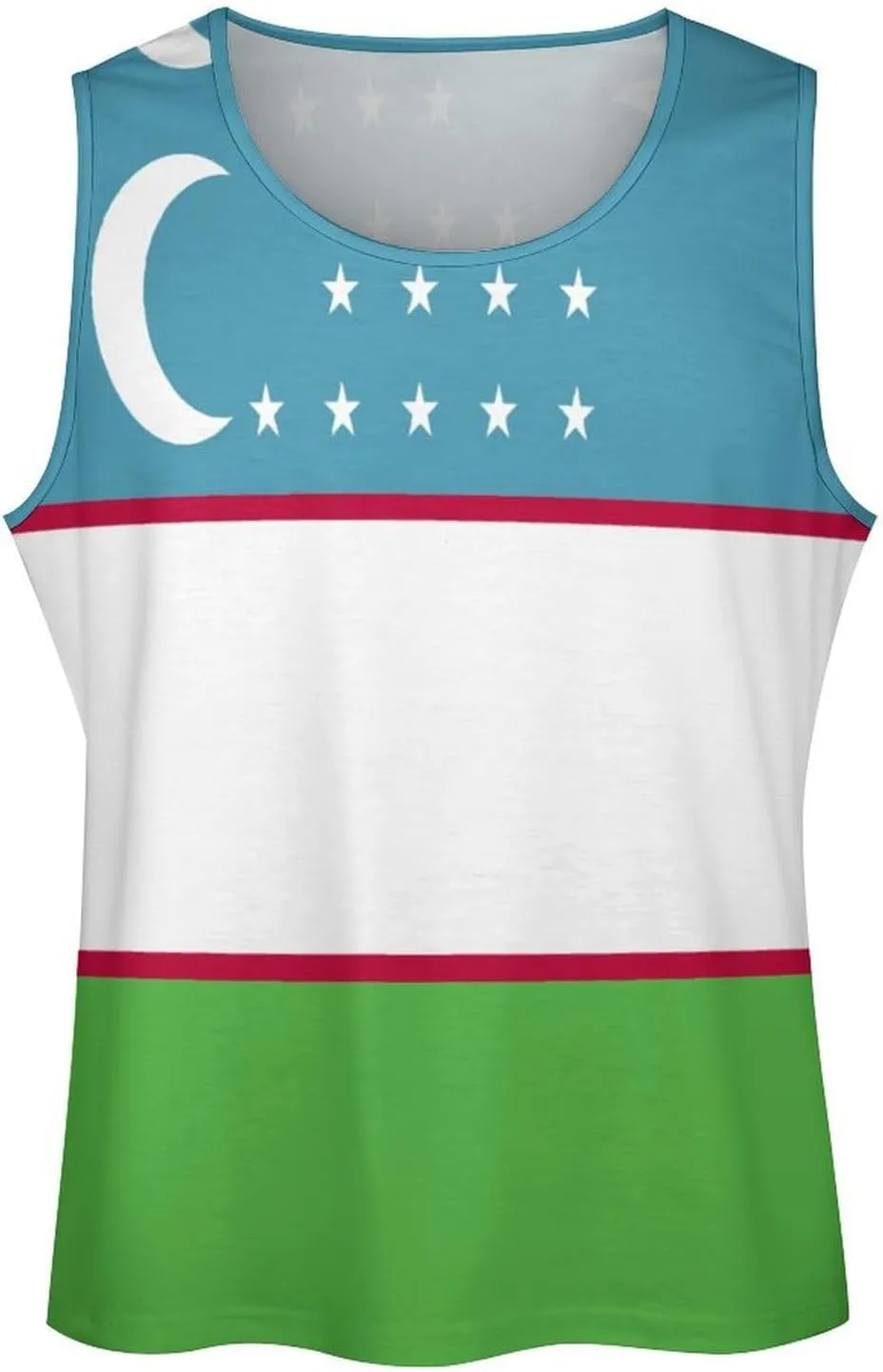 Men's Athletic Tank Burkina Faso Flag Casual Sleeveless Workout Shirts Top Slimming Body Shaper Vest Sports Undershirt