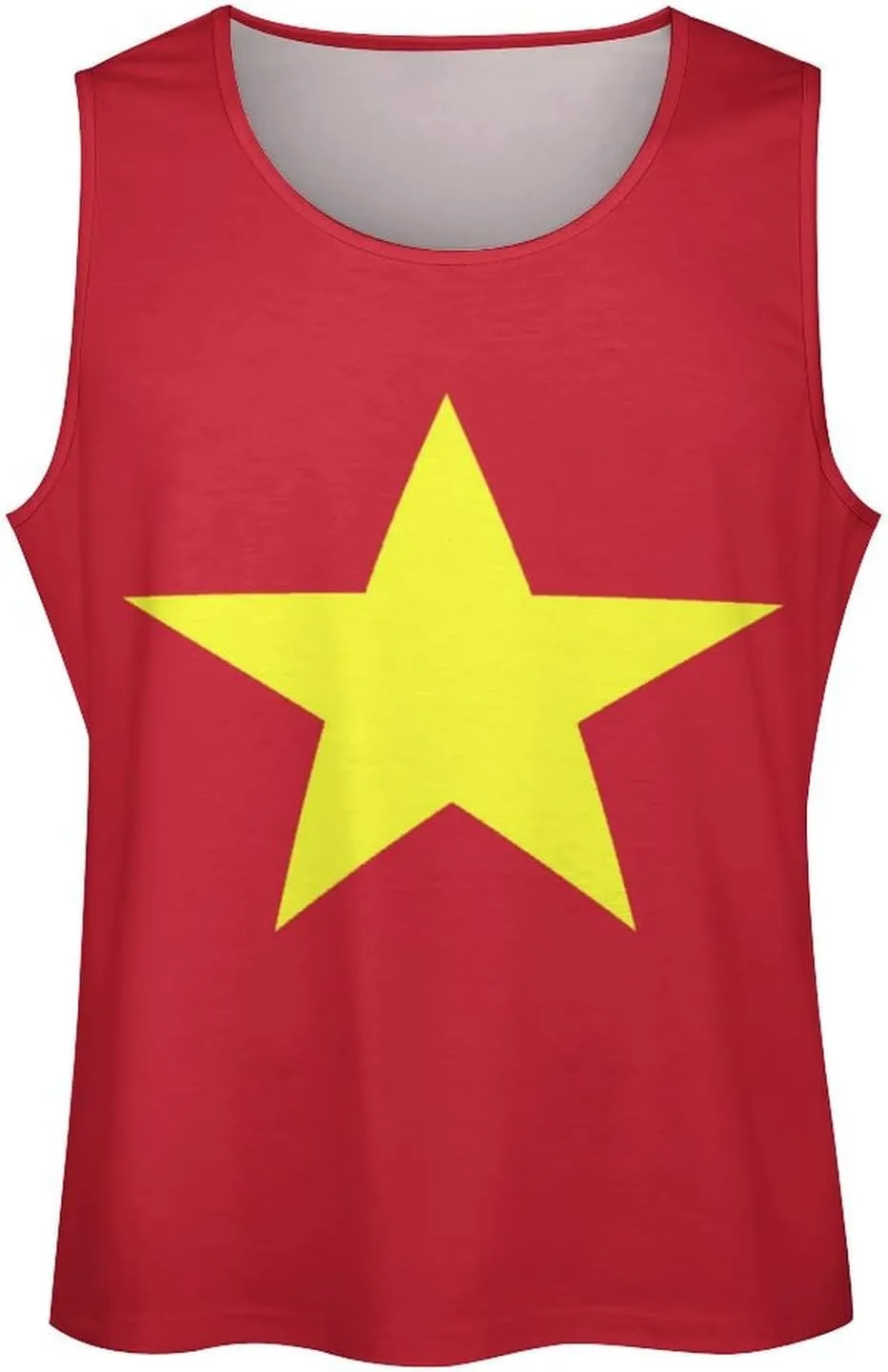 Men's Athletic Tank Burkina Faso Flag Casual Sleeveless Workout Shirts Top Slimming Body Shaper Vest Sports Undershirt