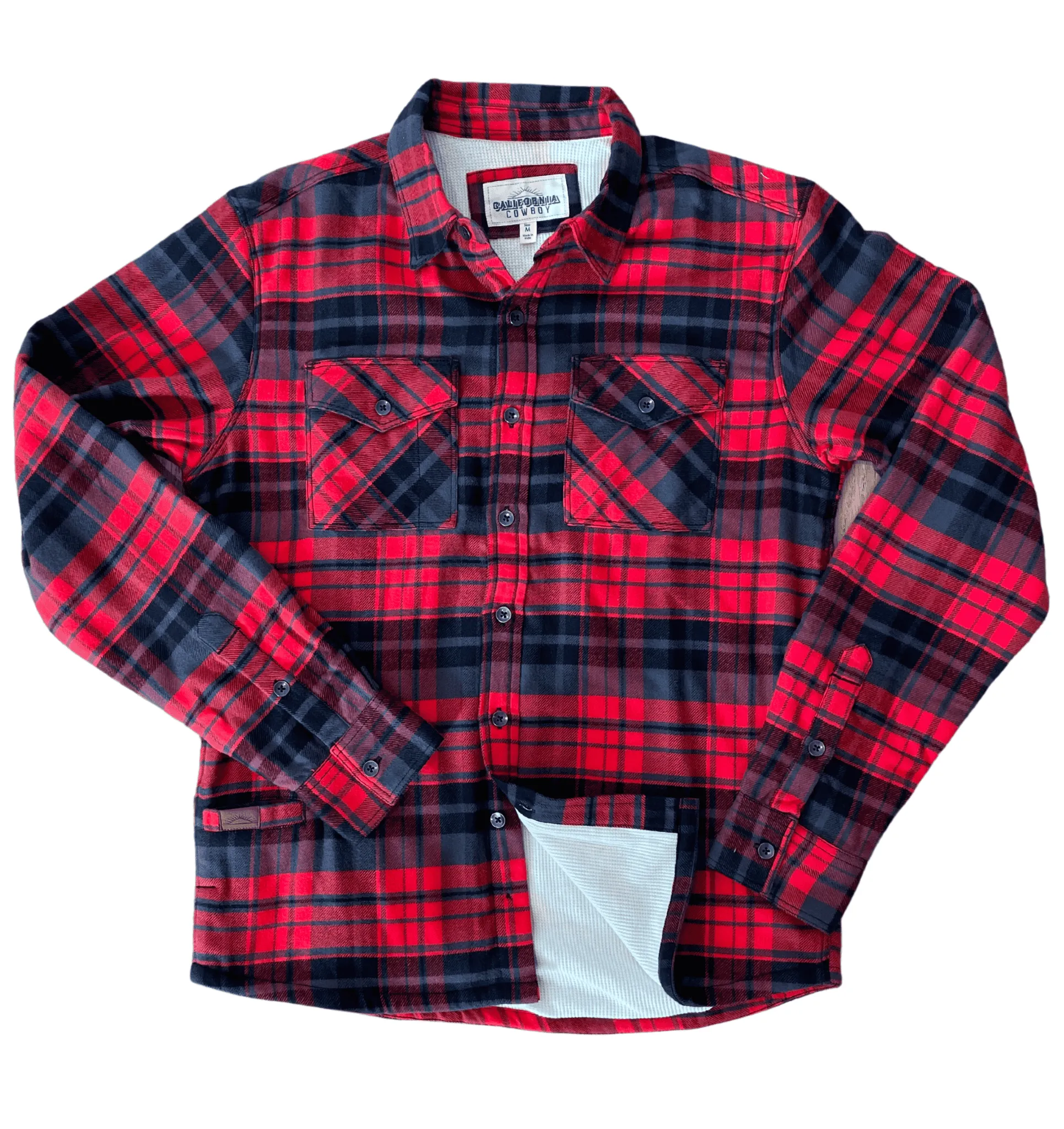 Mens High Sierra Shirt - Red Axe Tartan