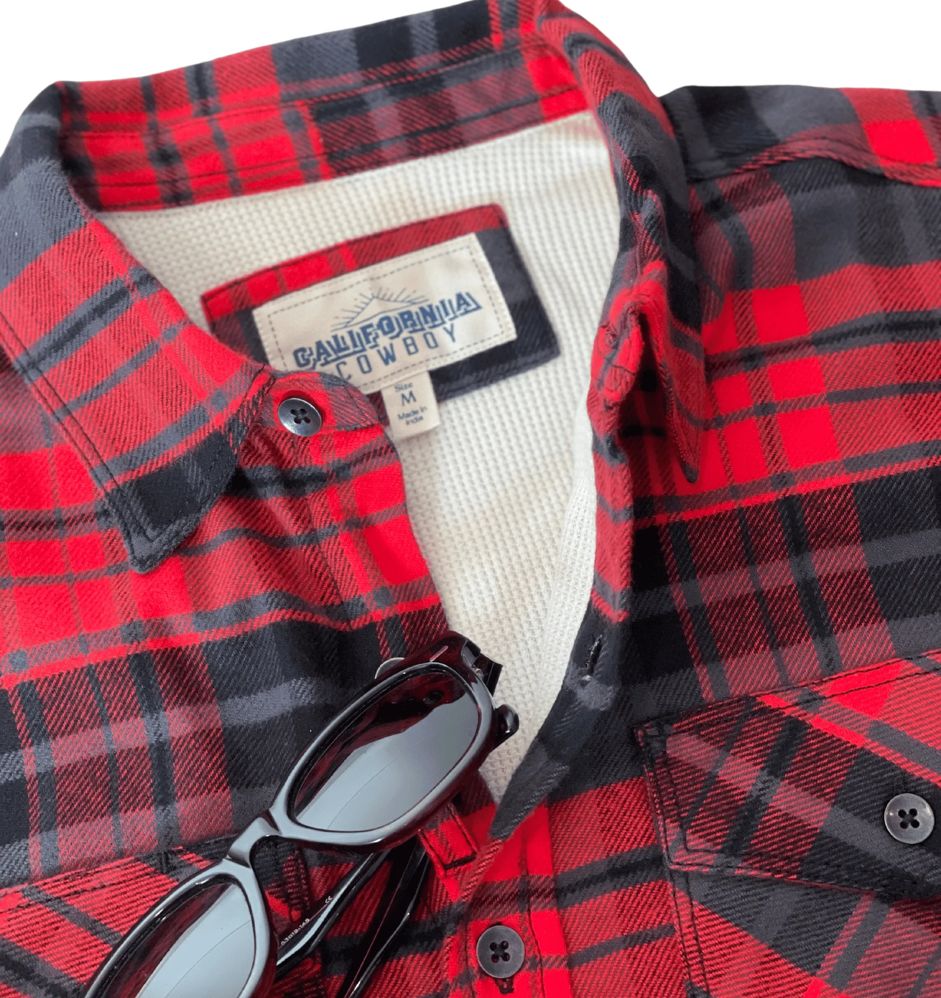 Mens High Sierra Shirt - Red Axe Tartan