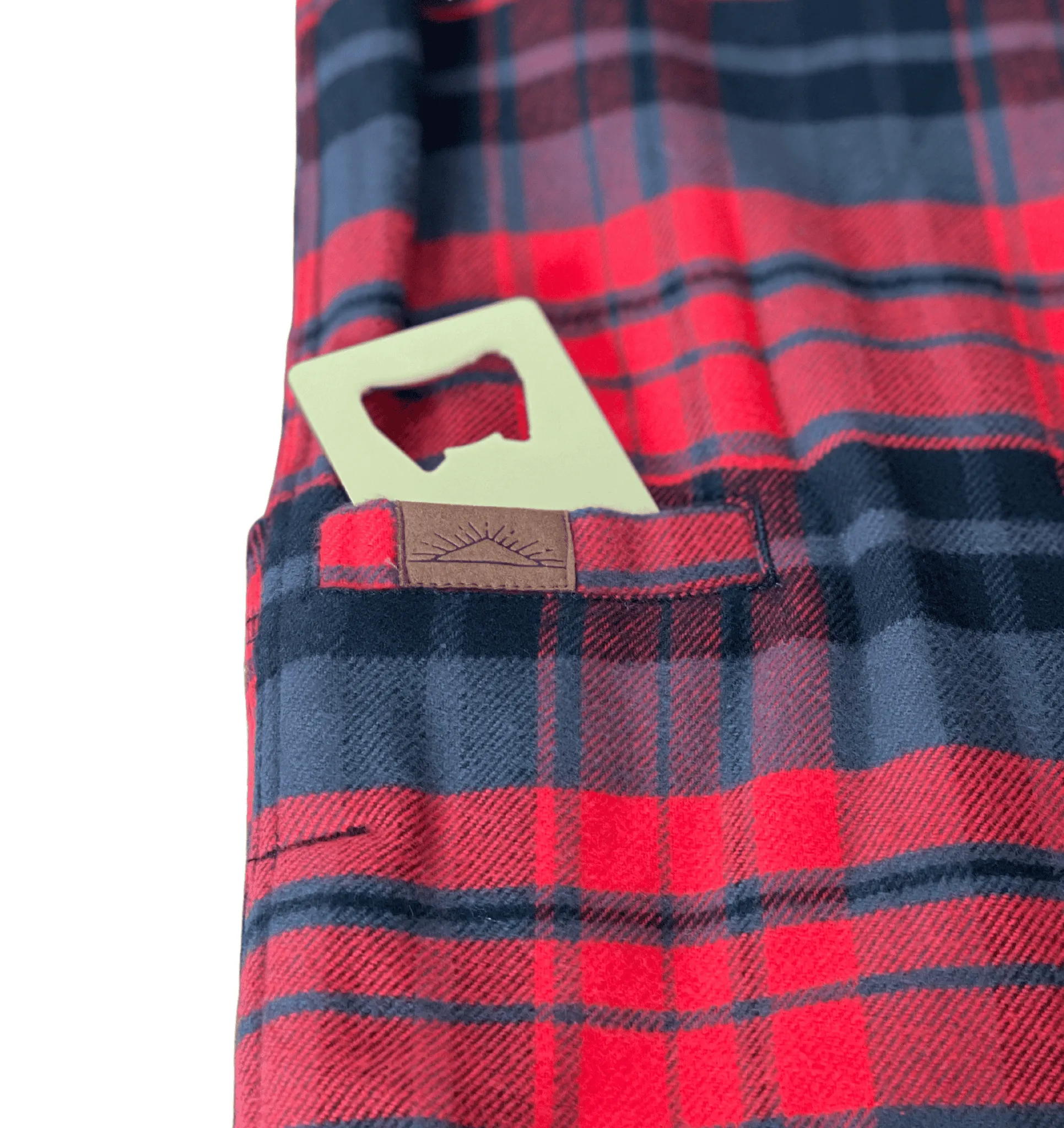 Mens High Sierra Shirt - Red Axe Tartan