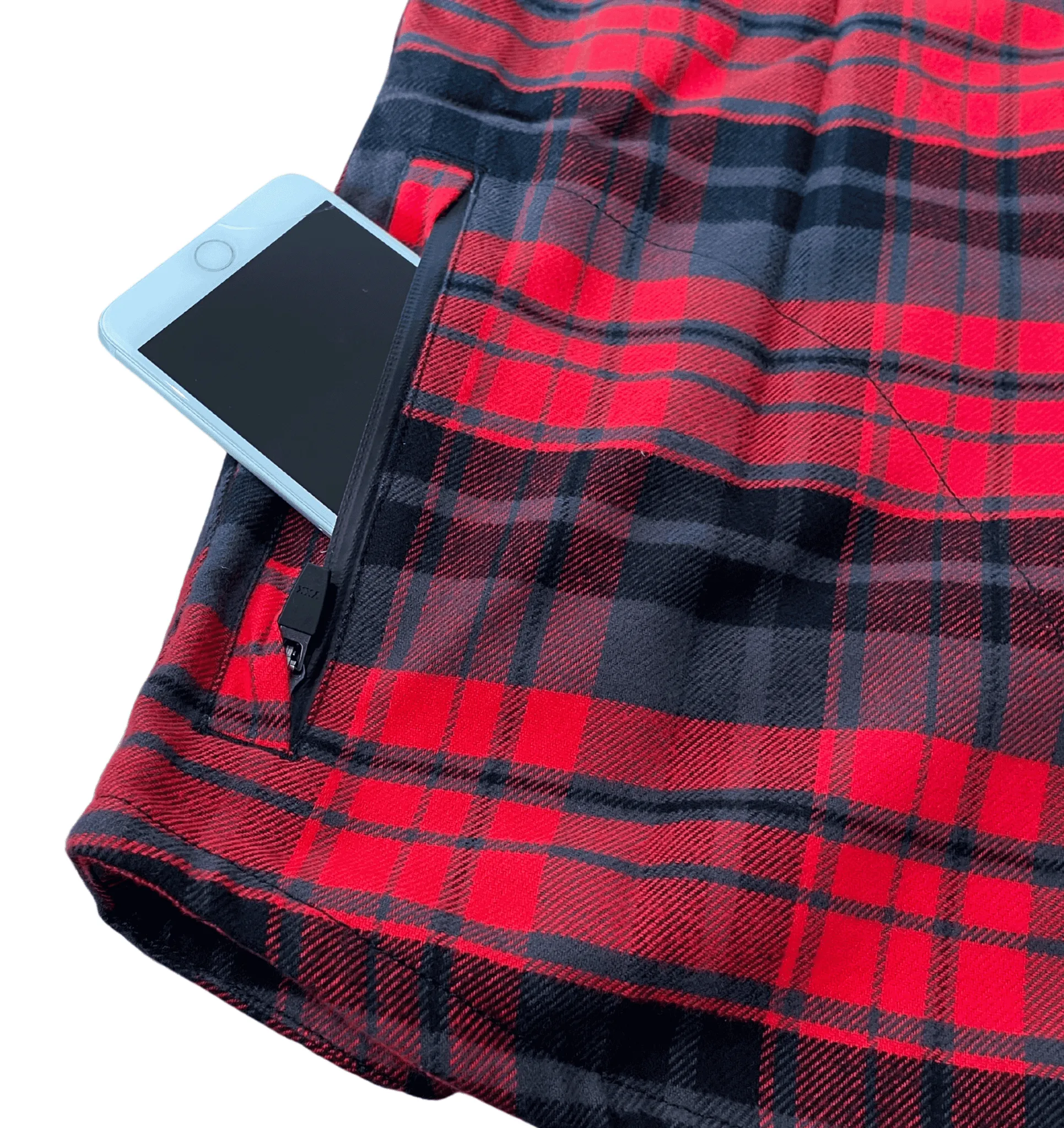 Mens High Sierra Shirt - Red Axe Tartan