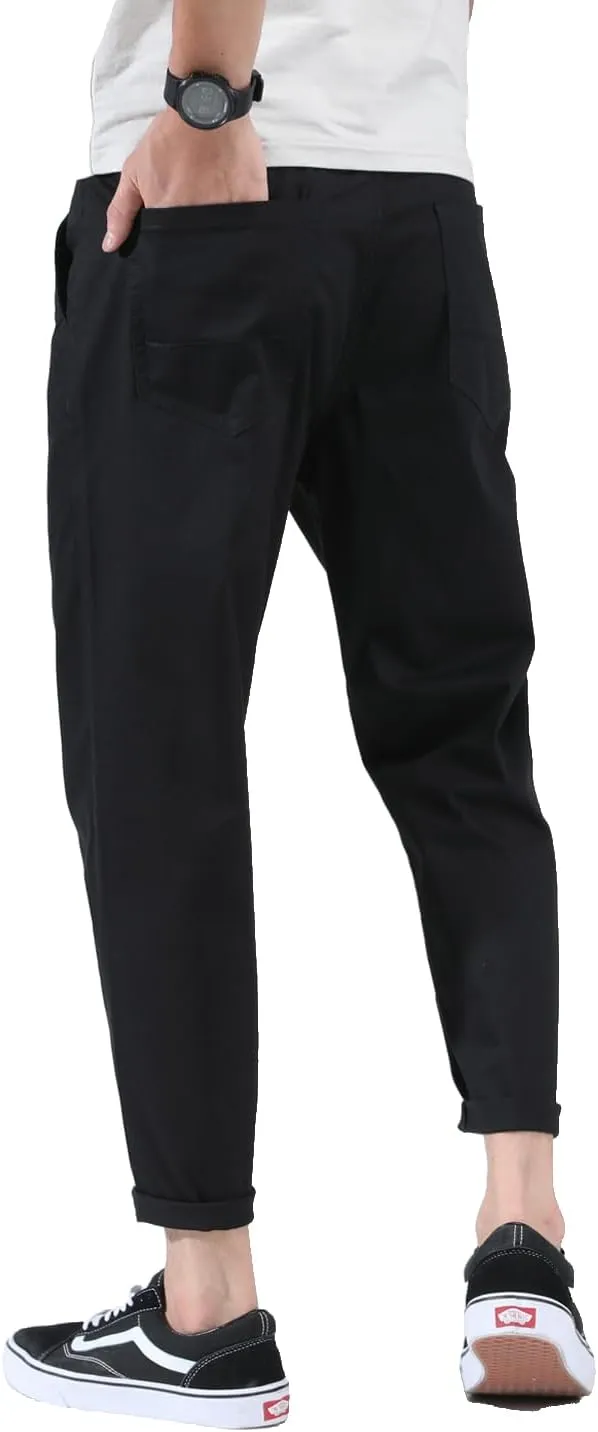 Men's Slim-Fit Casual Stretch Flat Front Khaki Pant Standard and Big & Tall Sizes Chino Pant