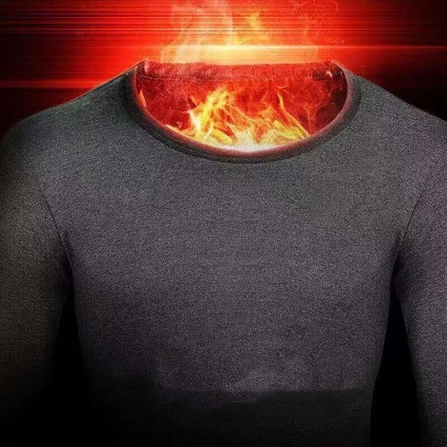 Men's Thermal Underwear Set Men's Thermal Underwear Set Lined Long Thermal Fleece Lined Base Layer Set for Cold