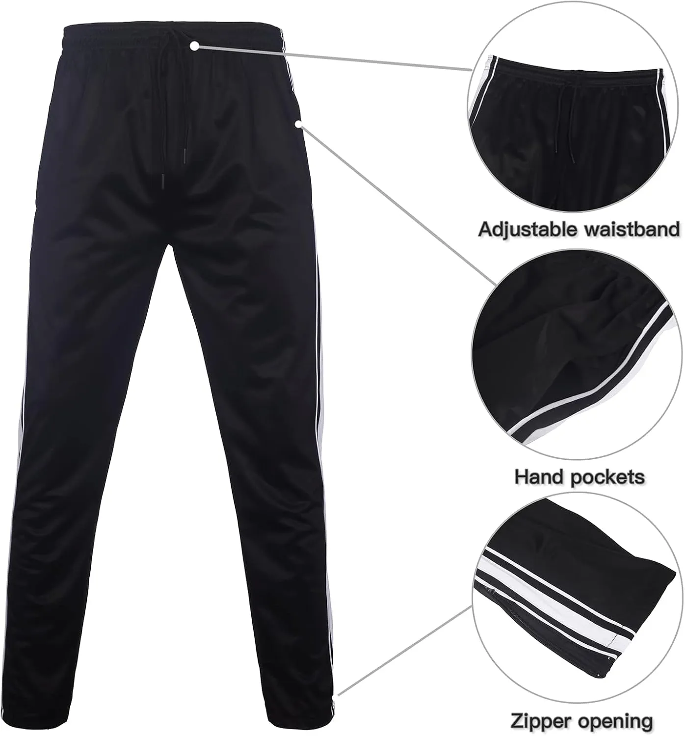 Men's Tracksuits 2 Piece Sweatsuits for Men Set Casual Athletic Jogging Warm Full Zip Sweat Suits with Pockets
