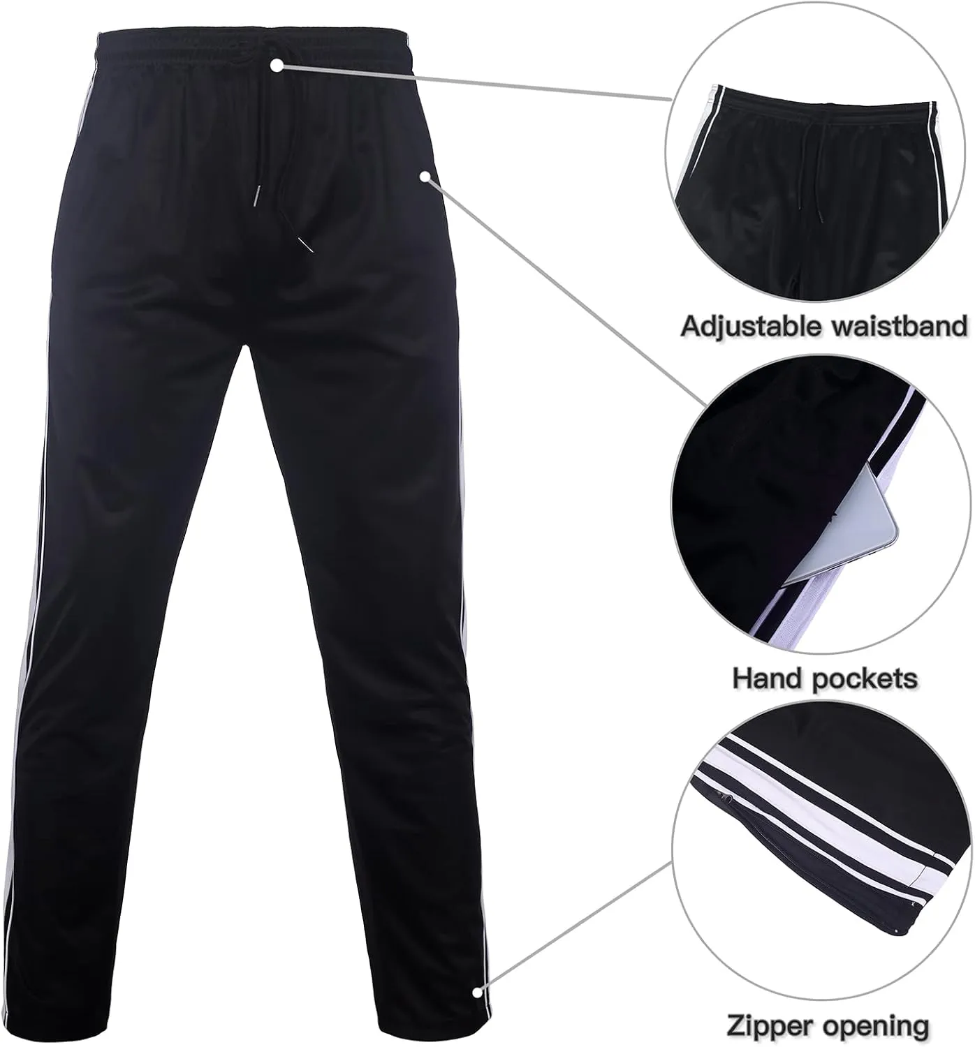 Men's Tracksuits 2 Piece Sweatsuits for Men Set Casual Athletic Jogging Warm Full Zip Sweat Suits with Pockets