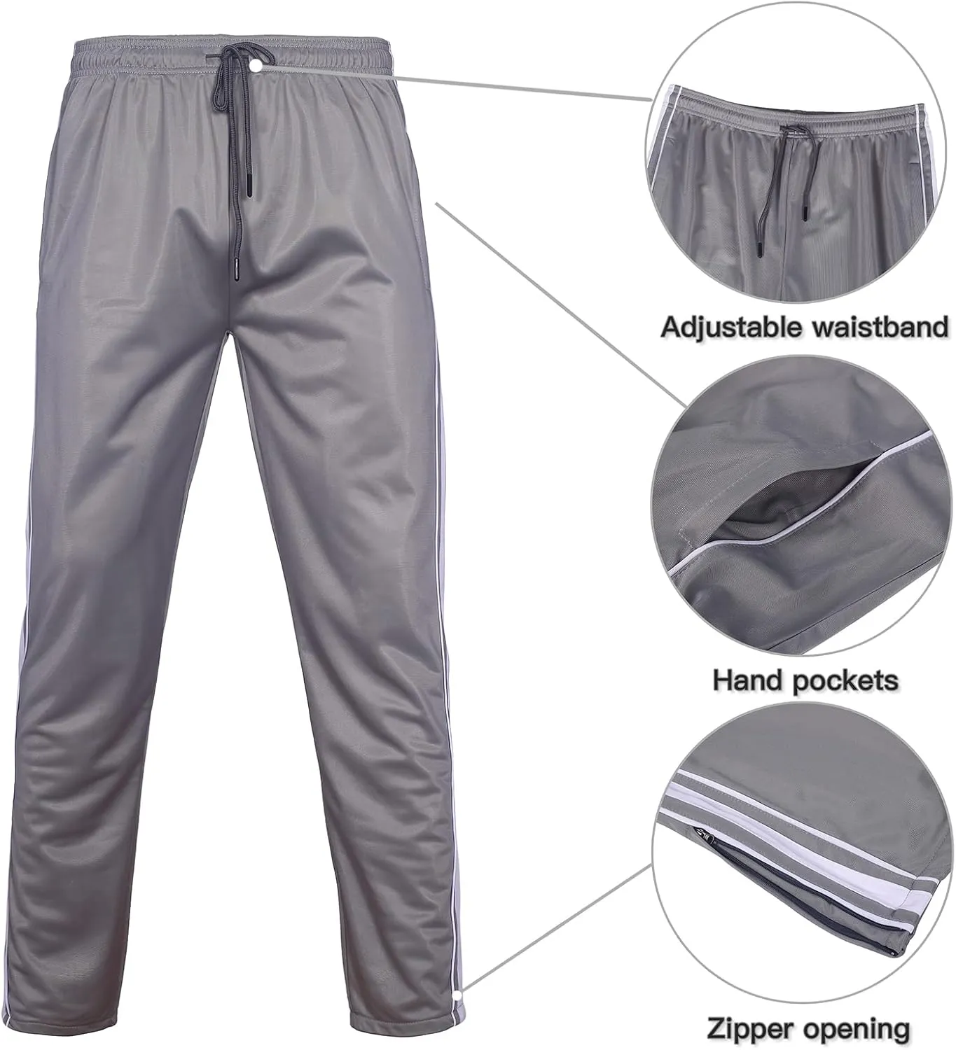 Men's Tracksuits 2 Piece Sweatsuits for Men Set Casual Athletic Jogging Warm Full Zip Sweat Suits with Pockets