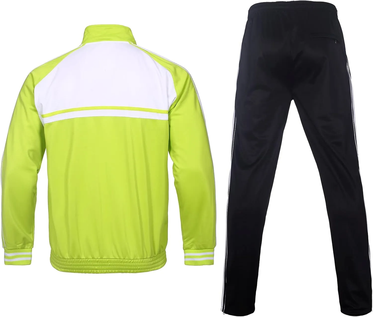 Men's Tracksuits 2 Piece Sweatsuits for Men Set Casual Athletic Jogging Warm Full Zip Sweat Suits with Pockets