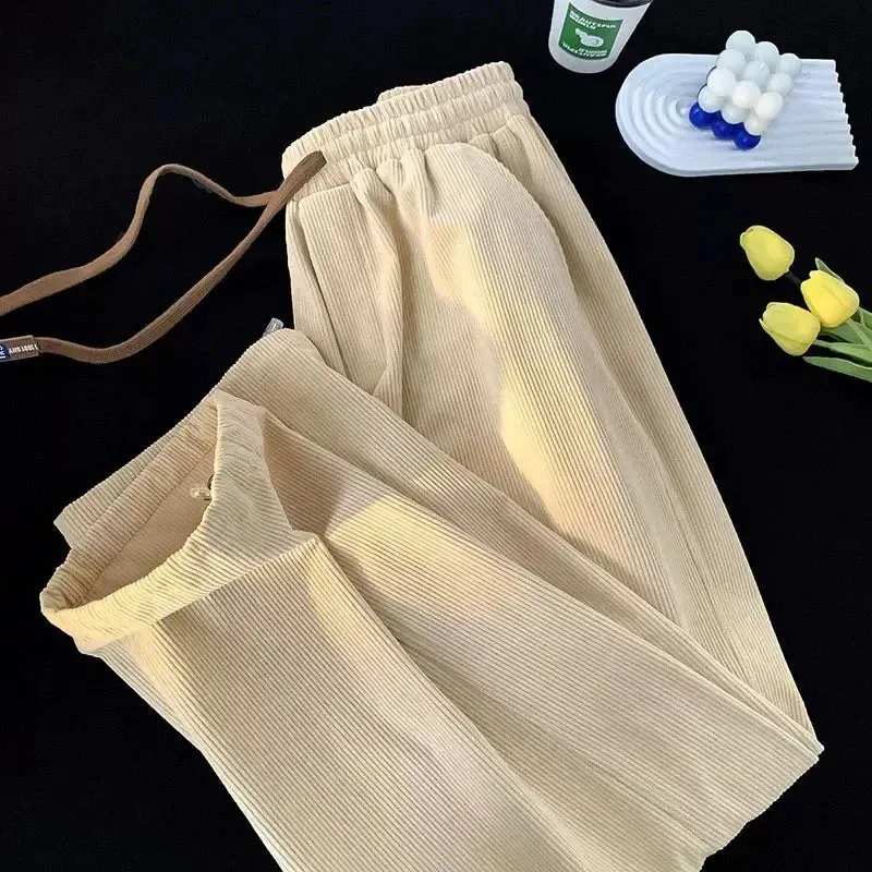 Men's WCasual Pants Fleece-lined Thickened