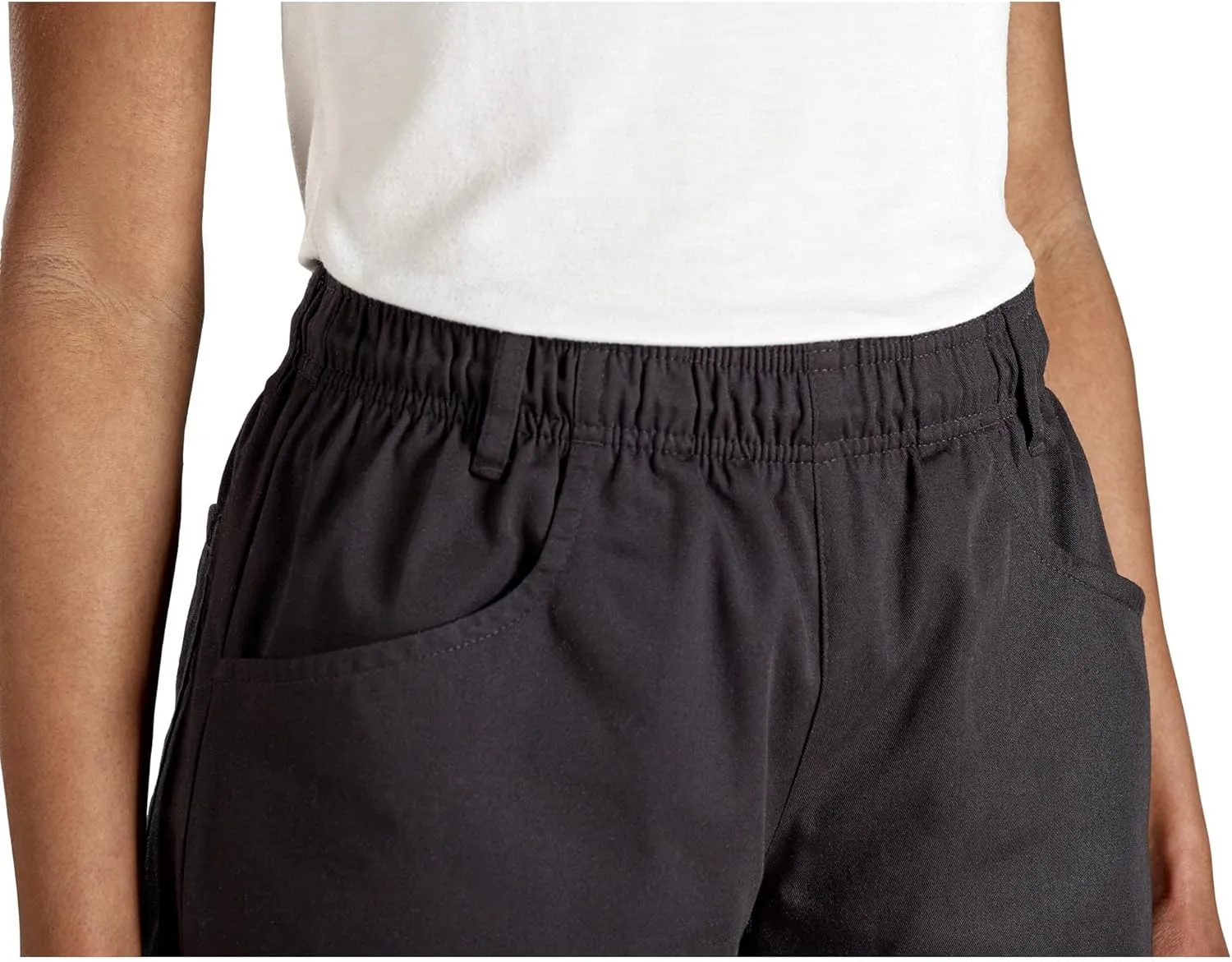 Mercer Culinary M60060BKL Millennia Women's Chef Pants, Large, Black