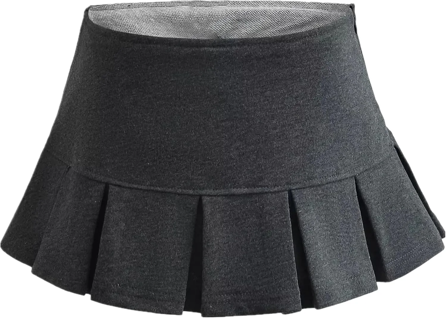 Mini Pleated Skirts for Women, Y2K High Waist Stretchy Tennis Skater A-Line Short Skirt with Shorts Underneath.