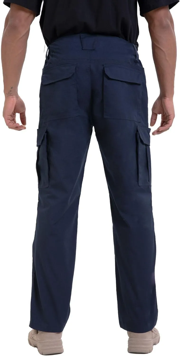 NATUVENIX Mens Work Pants Ripstop Tactical Pants for Men Lightweight Hiking Pants Men Water Resistant Cargo Pants Military