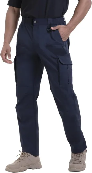NATUVENIX Mens Work Pants Ripstop Tactical Pants for Men Lightweight Hiking Pants Men Water Resistant Cargo Pants Military
