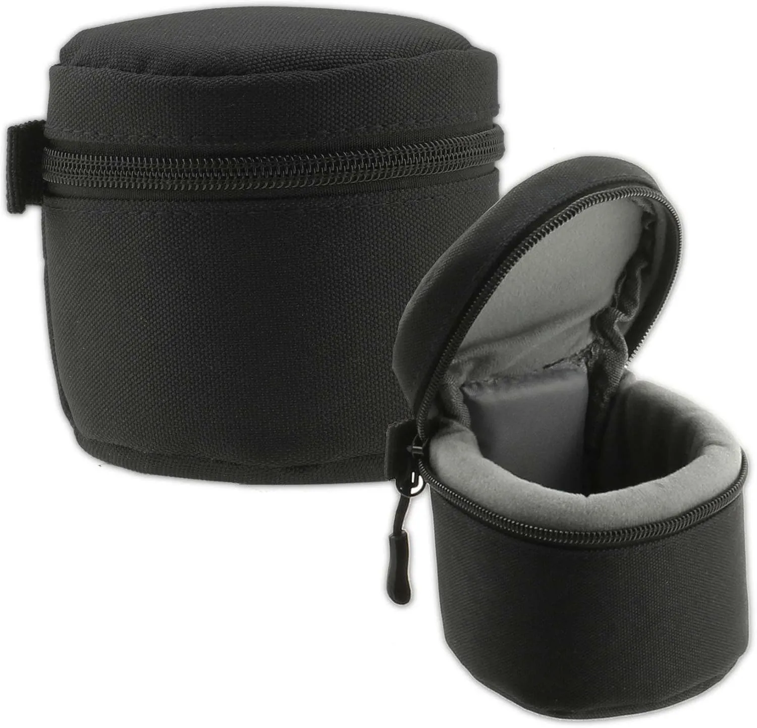 Navitech Black Water Resistant Camera Lens Protective Case Pouch - Compatible With Sony FE 50mm F2.5 G Lens