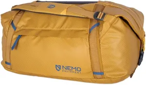 NEMO Equipment Double Haul Convertible Duffel & Tote Bag  Water-Resistant Gear Bag with Backpack Straps - 55L - Chai
