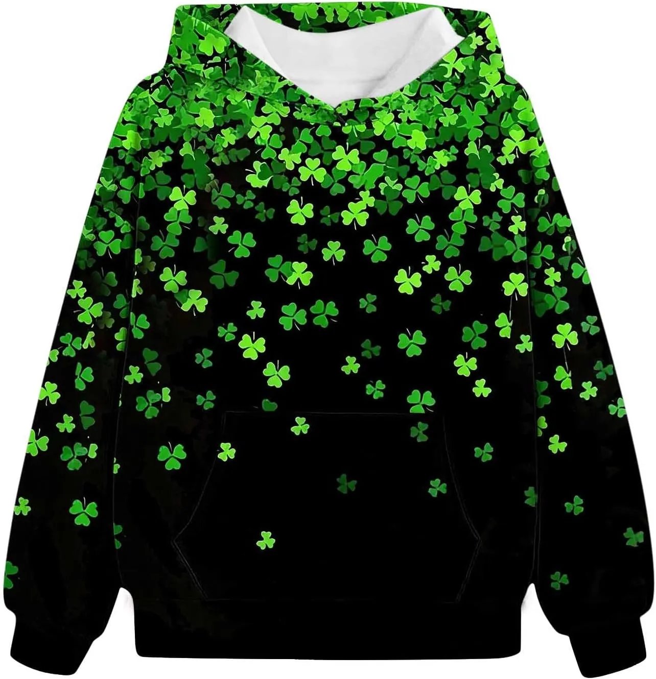 Oversized Hoodies For Teen Girl Cute Heart Graphic Pullover Tops Long Sleeve Hooded Girls Valentines Outfits Clothes