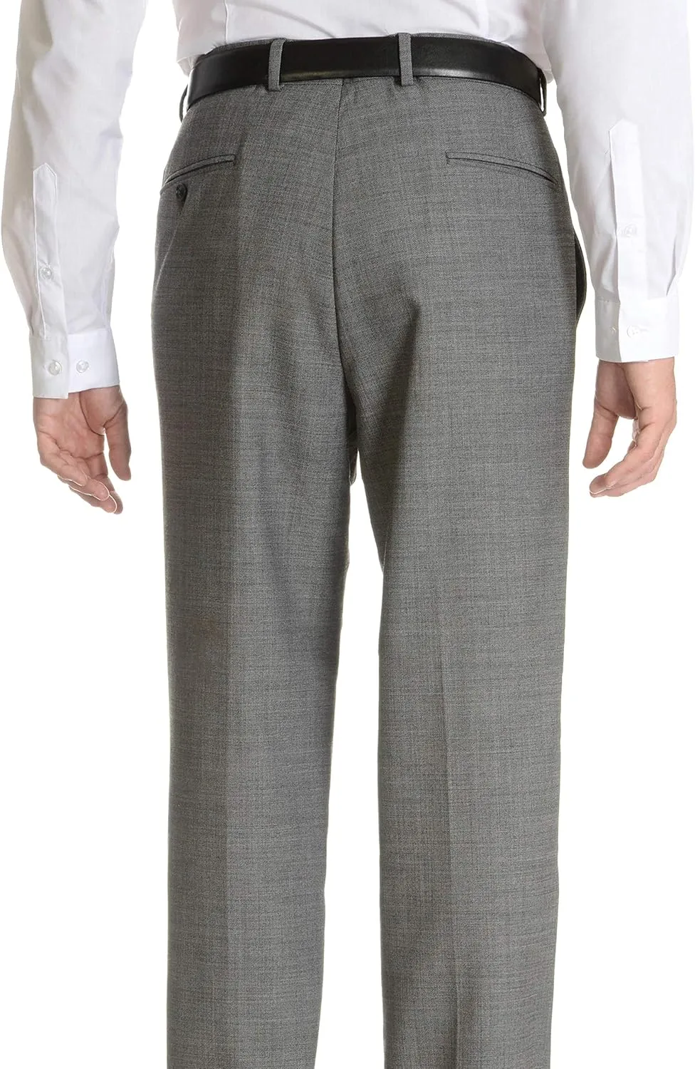 Palm Beach Men's Sam Performance Flat Front Suit Separate Pants