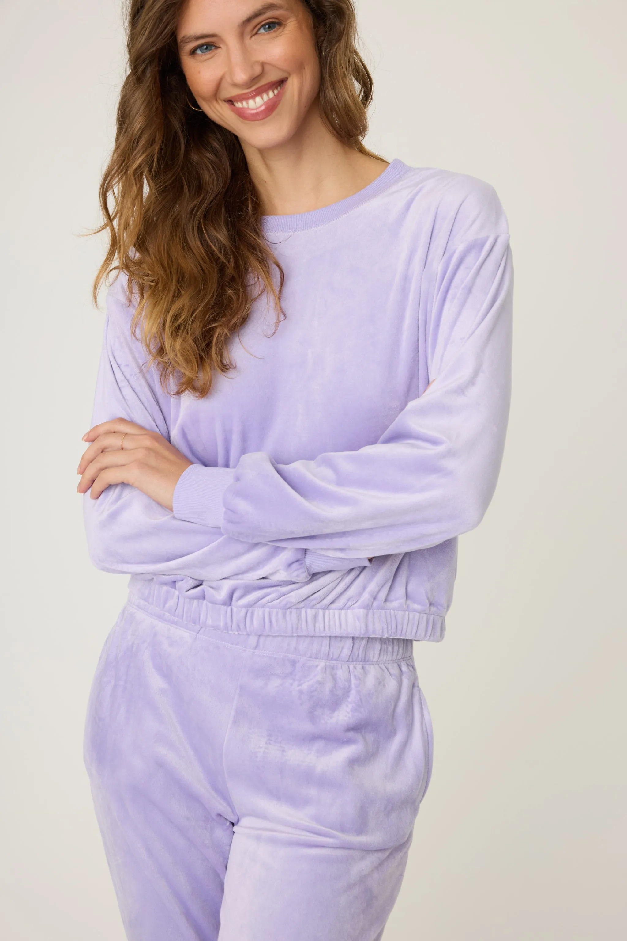 Peace & Love Solid Pullover Top