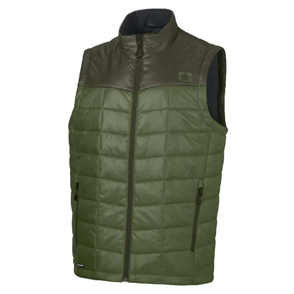 Polaris Men's Roseau Quilted Vest Green