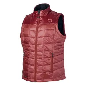 Polaris Women's Roseau Quilted Vest Rose Red