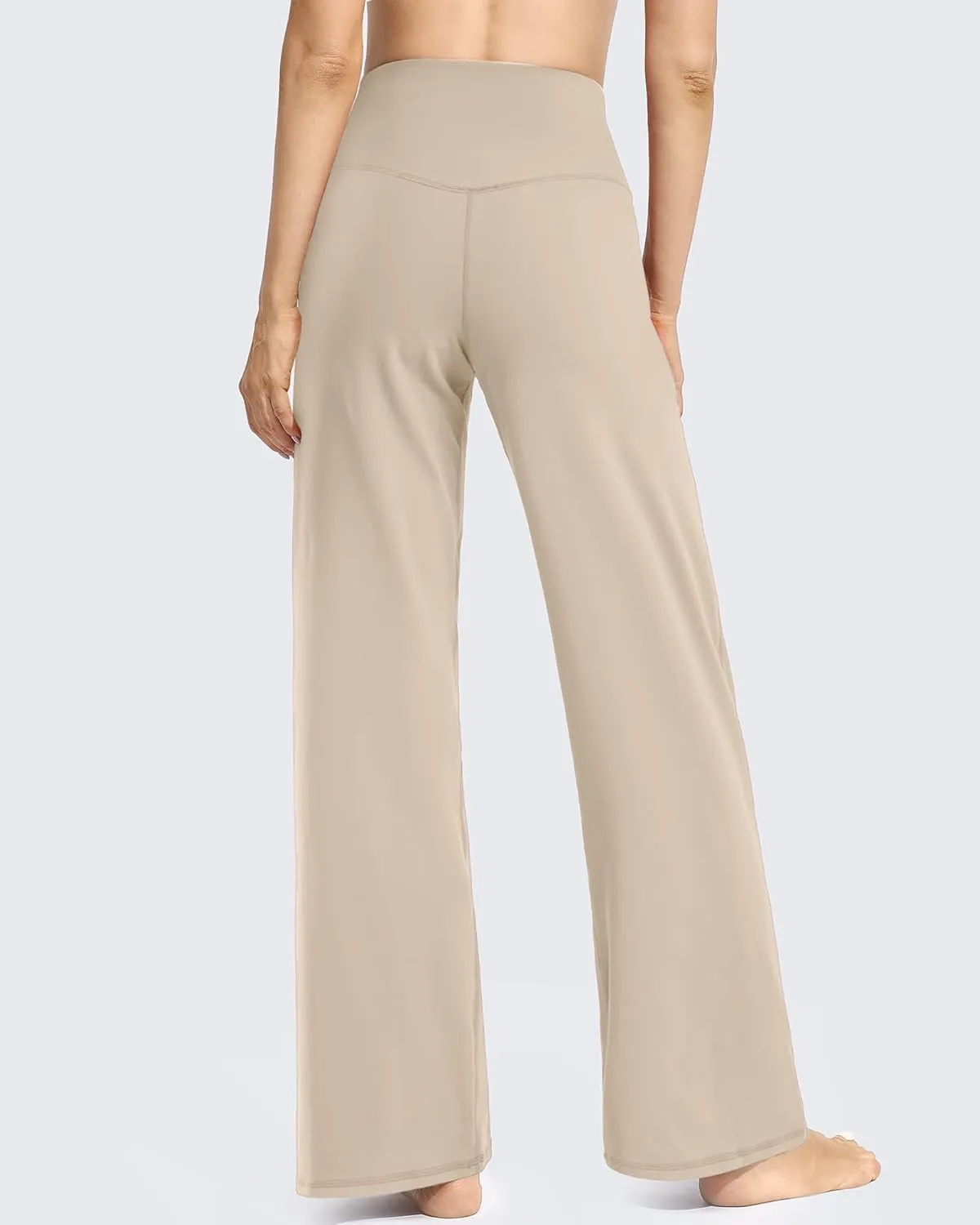 Promover Wide Leg Pants Woman Yoga Pants with Pockets Stretch Loose Casual Lounge Sweatpants Petite/Regular/Tall