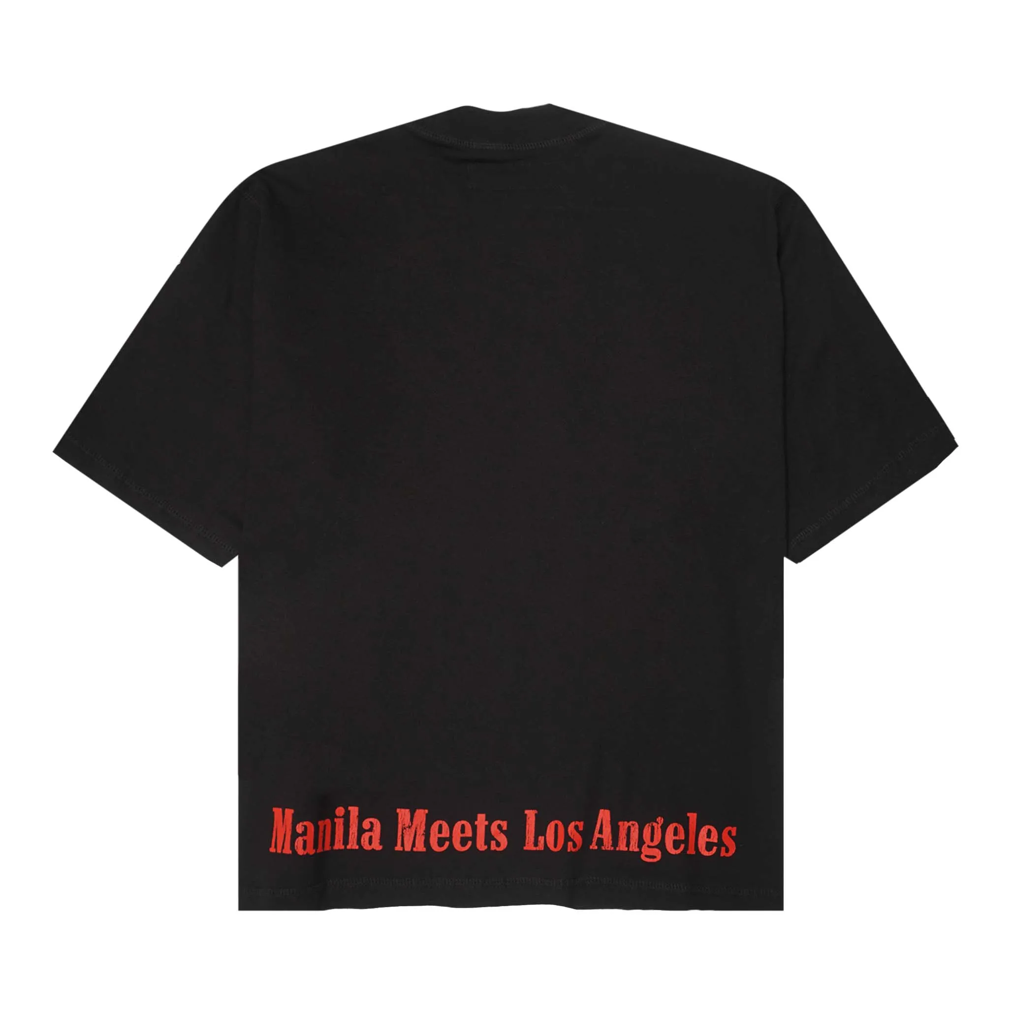 "HORSE POWER" TEE IN ANTHRACITE