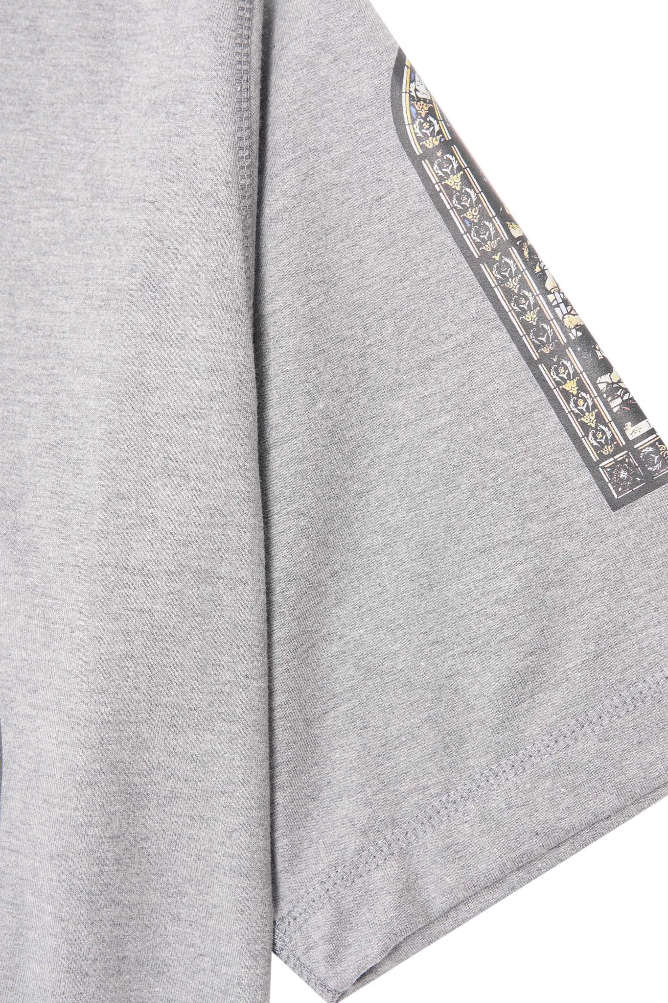 "LAST SUPPER" TEE IN HEATHER GREY