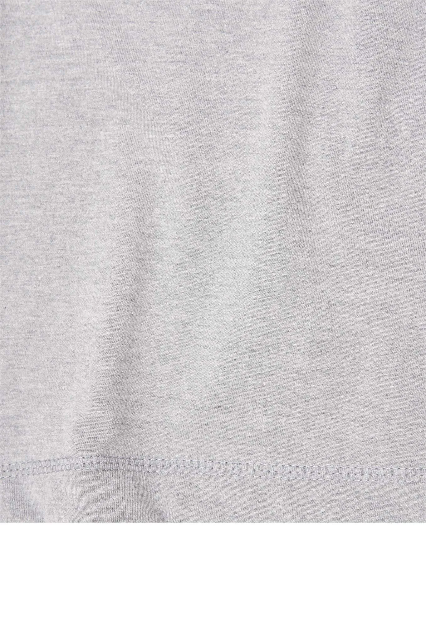 "LAST SUPPER" TEE IN HEATHER GREY