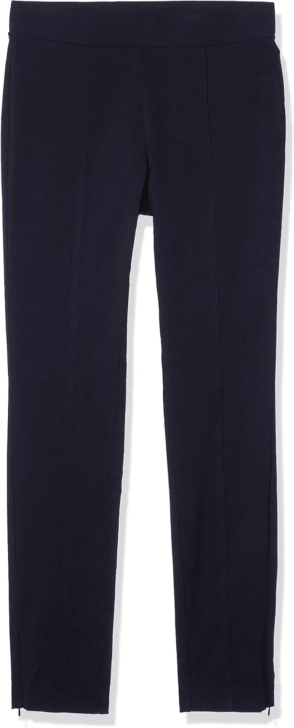 Rafaella Women's Solid Supreme Stretch Dress Pants with Pull-on Waistband and Pockets, Durable Work Slacks, 30.5" Inseam