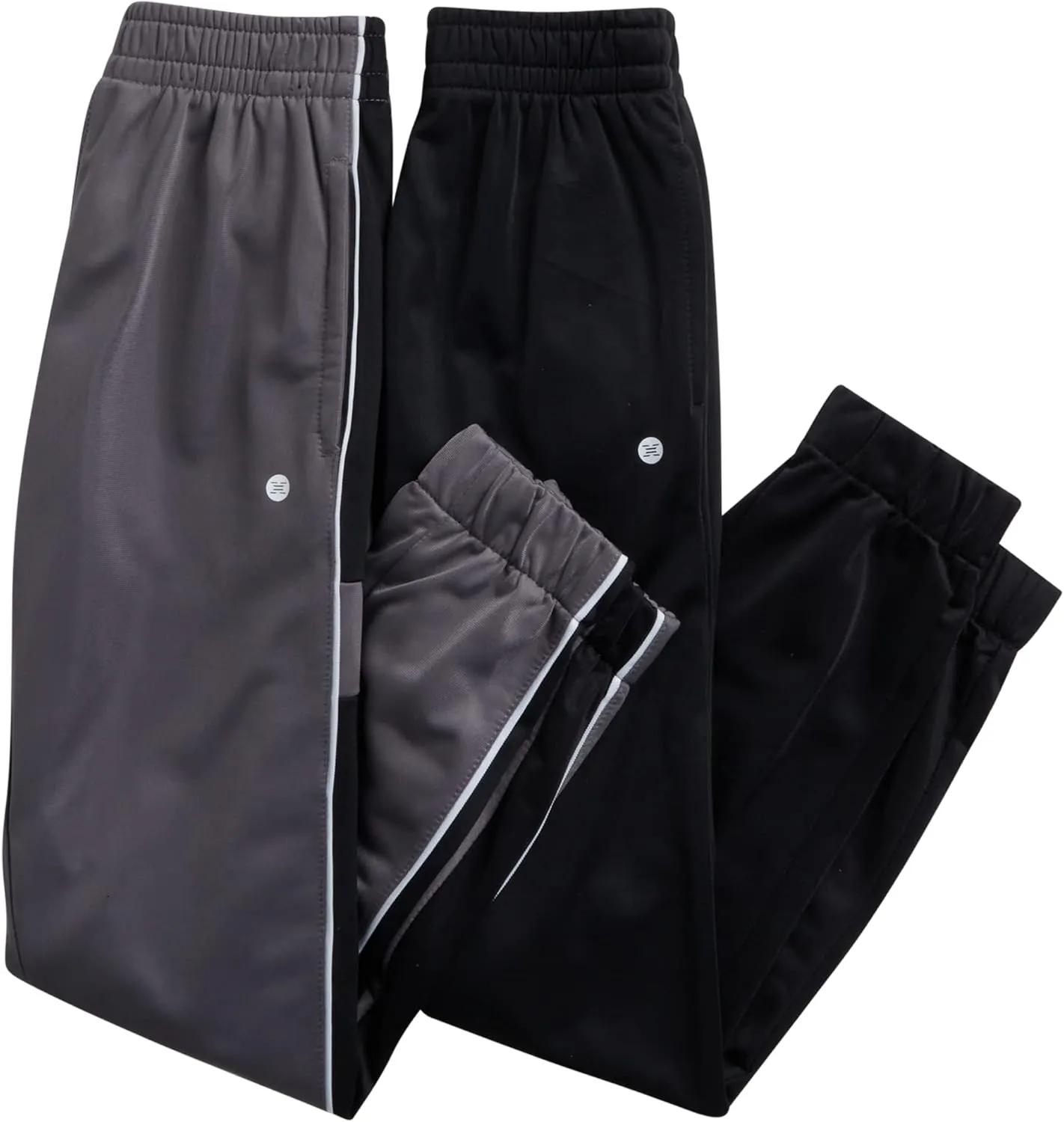 RBX Boys Sweatpants - 4 Pack Stretch Performance Tricot Activewear Boys Joggers Athletic Pants with Side Pockets (Size: 4-20)