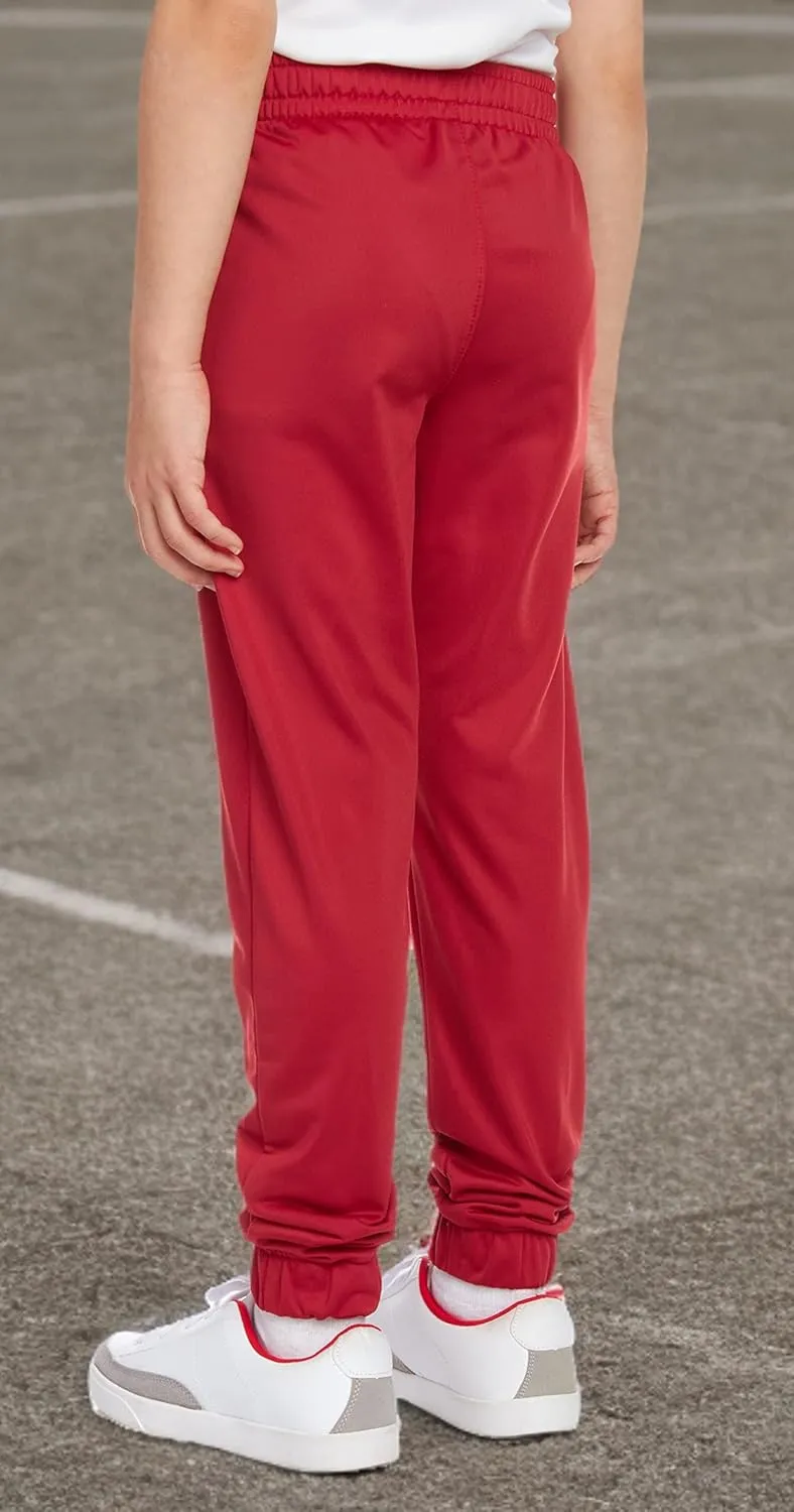 RBX Boys Sweatpants - 4 Pack Stretch Performance Tricot Activewear Boys Joggers Athletic Pants with Side Pockets (Size: 4-20)