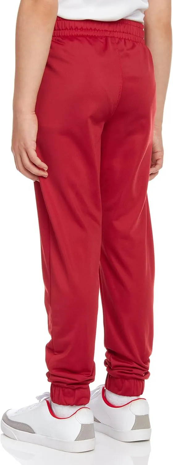 RBX Boys Sweatpants - 4 Pack Stretch Performance Tricot Activewear Boys Joggers Athletic Pants with Side Pockets (Size: 4-20)