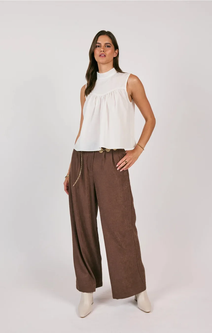 Stillness Mock Neck Tank