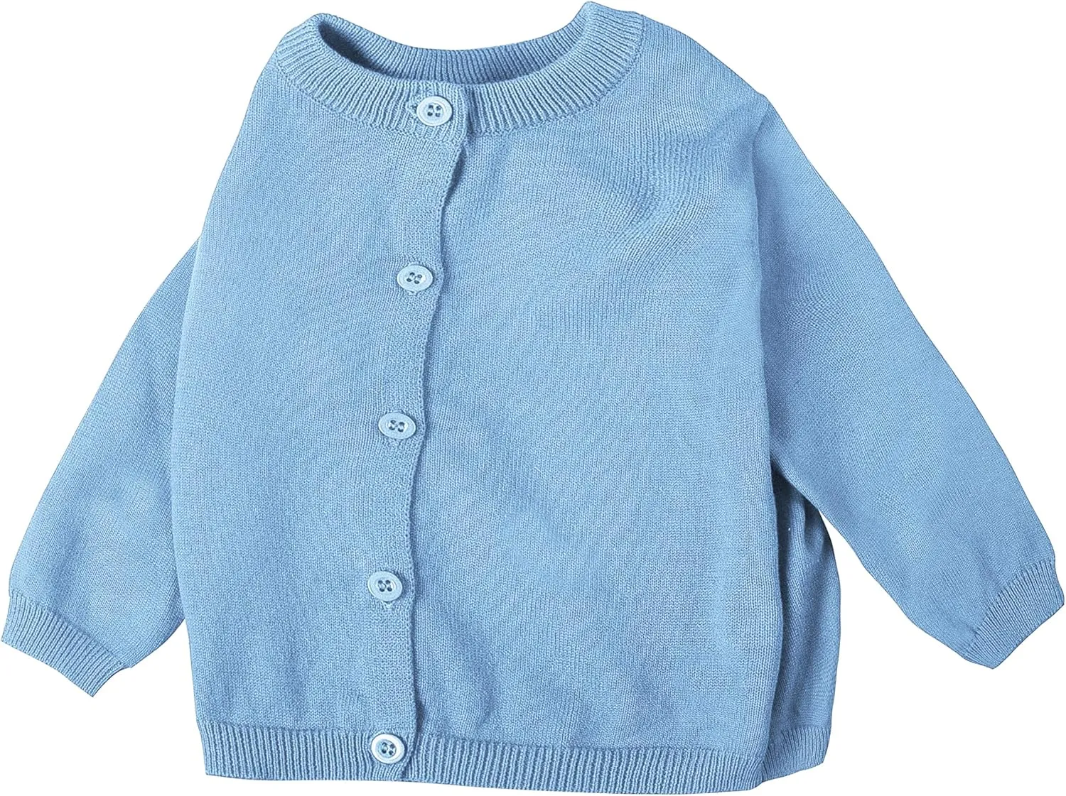 Toddler and Unisex Baby Knitted Cardigan Sweater Long Sleeve