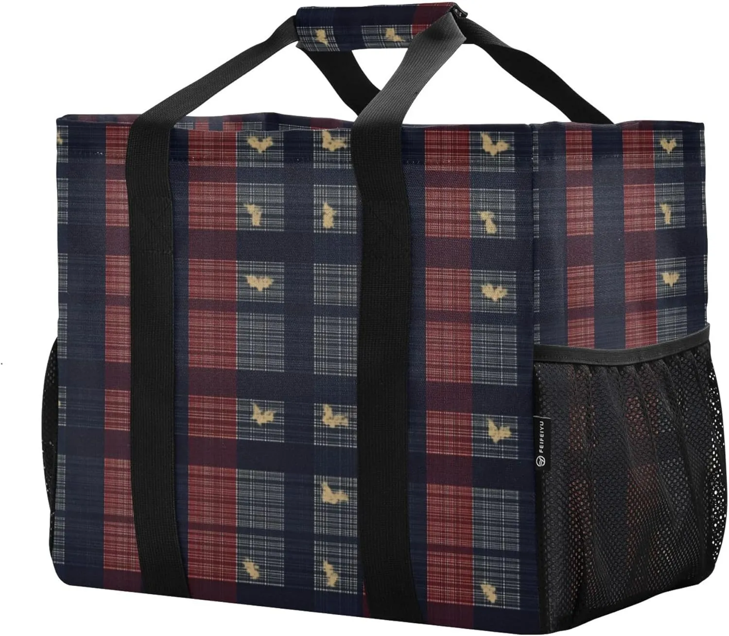 Tote Utility Bag Collapsable Beach Bag Water Resistant Canvas Car Tote Bag
