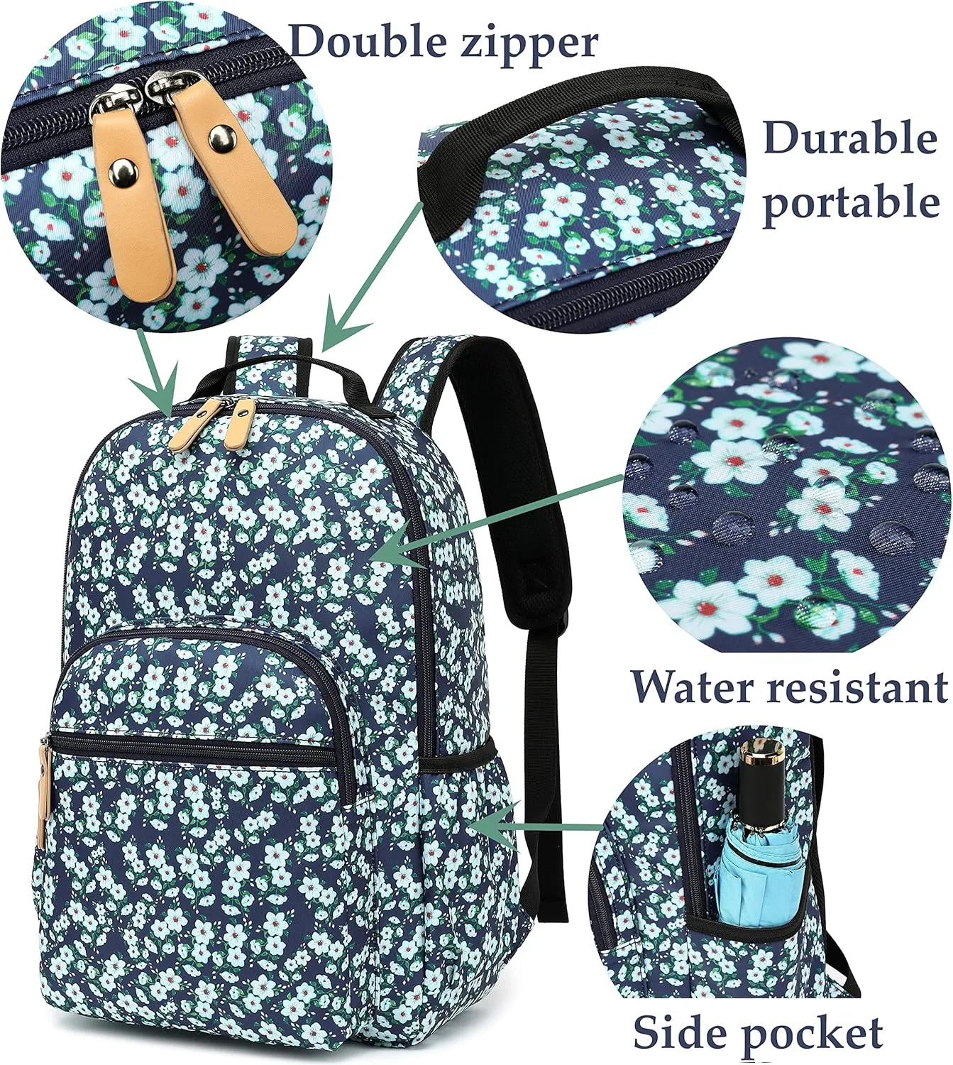 Travel Backpack for Women Laptop Backpack Water Resistant College Stylish Backpacks Dapack Shoulder Carry On Bag Purple