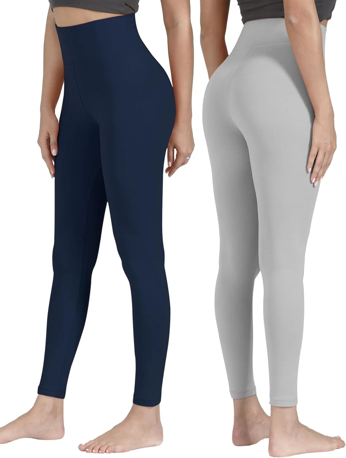 VALANDY High Waisted Leggings for Women Buttery Soft Stretchy Tummy Control Workout Yoga Running Pants One&Plus Size