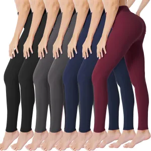 VALANDY High Waisted Leggings for Women Buttery Soft Stretchy Tummy Control Workout Yoga Running Pants One&Plus Size