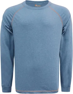VATRENUS FR Shirts 4oz Lightweight Flame Resistant Henley 100% Cotton Men's Pre-Washed Fire Retardant Base Layer