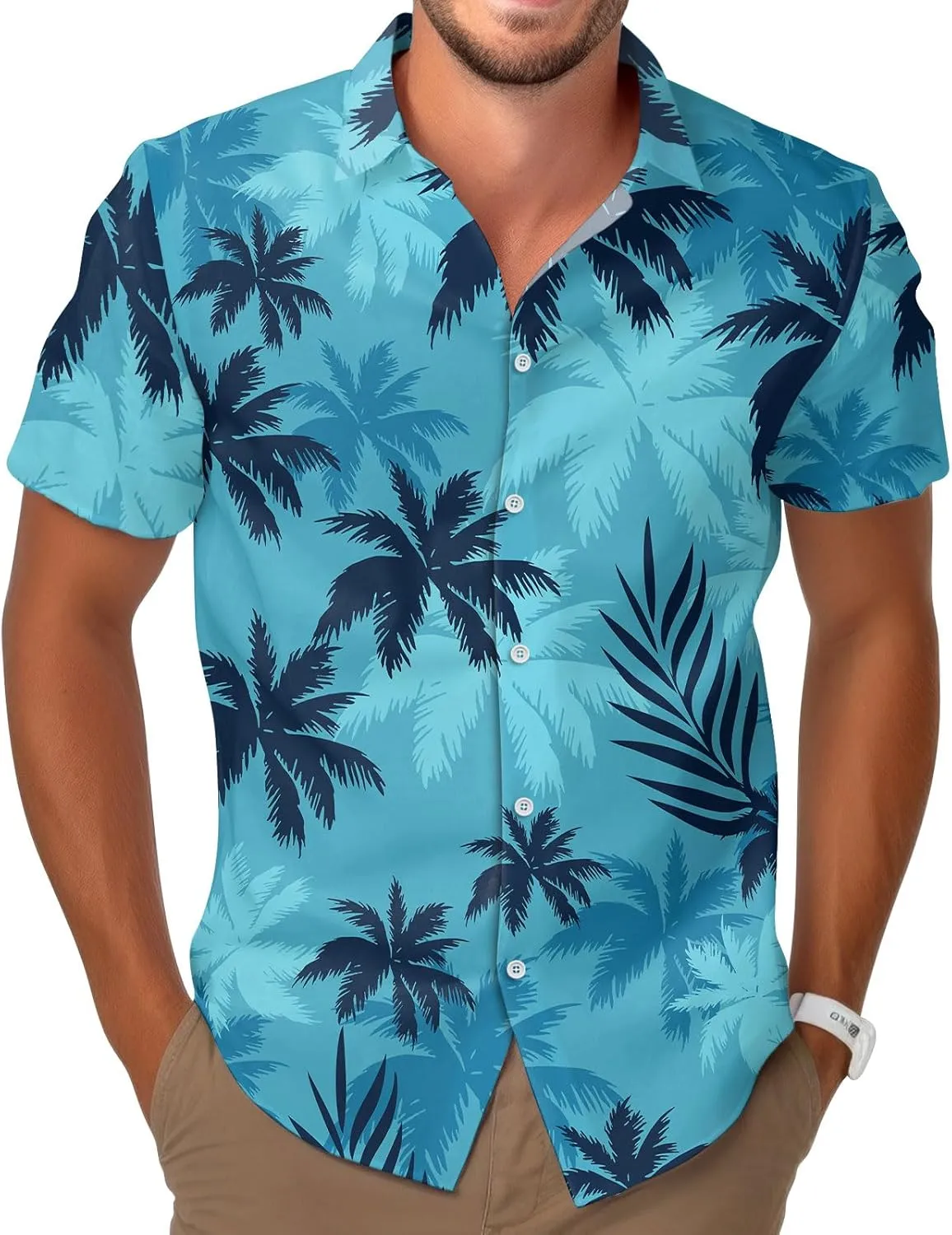 Video Game Button Shirt, Summer Gaming Casual Hawaiian Shirt, Birthday Gifts for Gamer