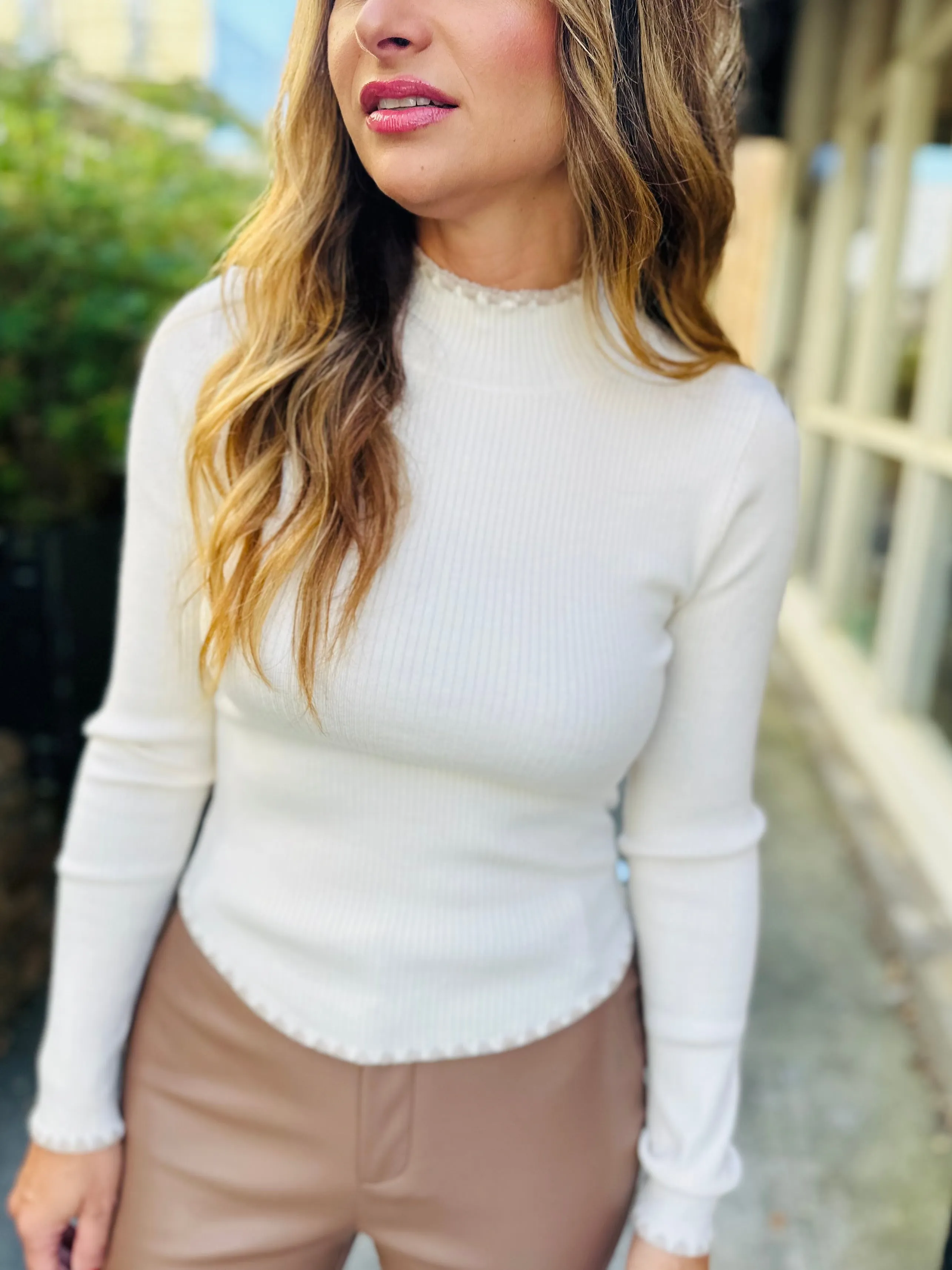 Vika Top- Ivory