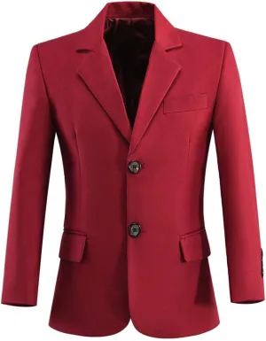 Visaccy Boys Formal Blazer School Jacket
