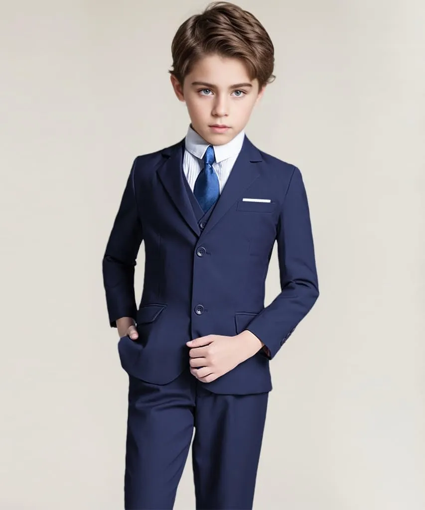 Visaccy Boys Formal Blazer School Jacket