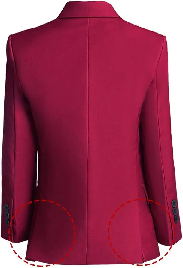 Visaccy Boys Formal Blazer School Jacket