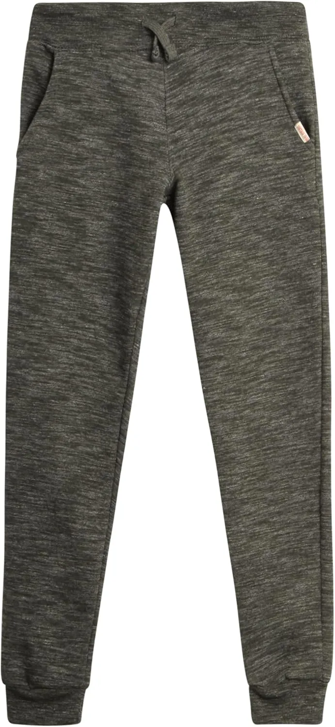 Weatherproof Vintage Boys Athletic Sweatpants - 4 Pack Athletic Basic Fleece Jogger Track Pants for Boys (4-20)