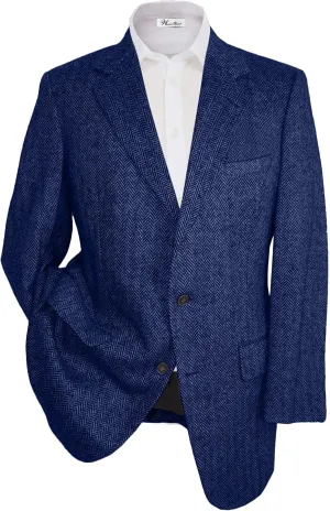 Wemaliyzd Men Western Herringbone Jacket Suit Regular Fit Sport Coat Blazer Centre Vent