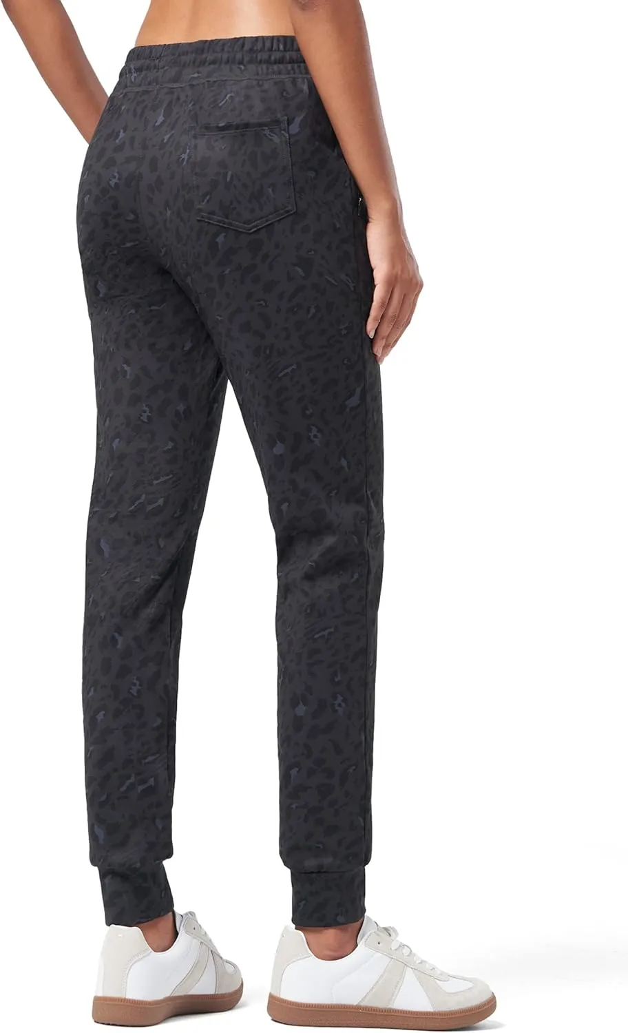Willit Women's Fleece Lined Joggers Warm Pants Running Thermal Sweatpants Winter Athletic Hiking Water Resistant with Pockets