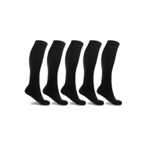 Women Black Compression Socks