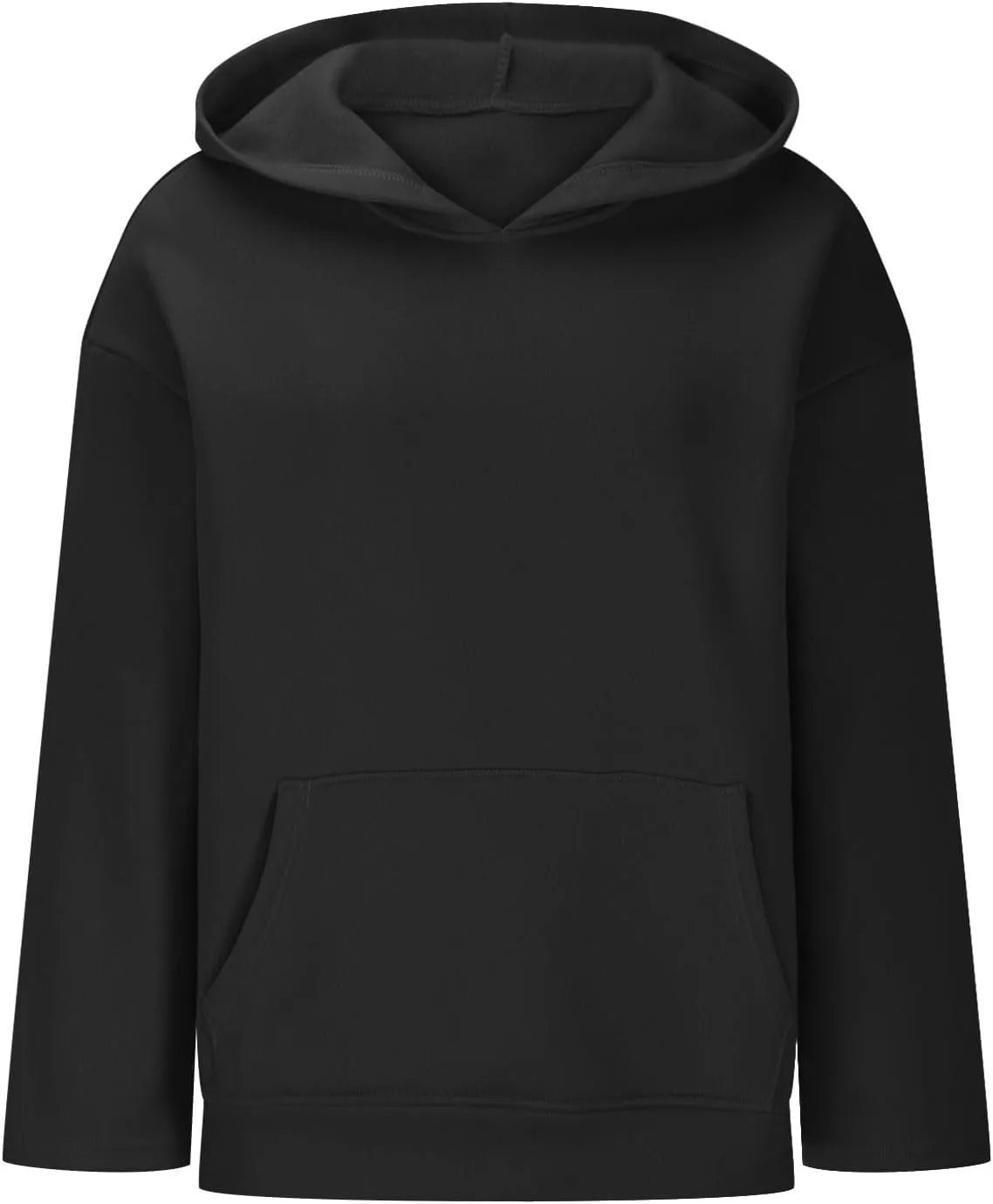 Women Hoodies Oversized Sweatshirts Pullover Fleece Sweater Long Sleeve With Pockets Casual Winter Fall Y2k Clothes