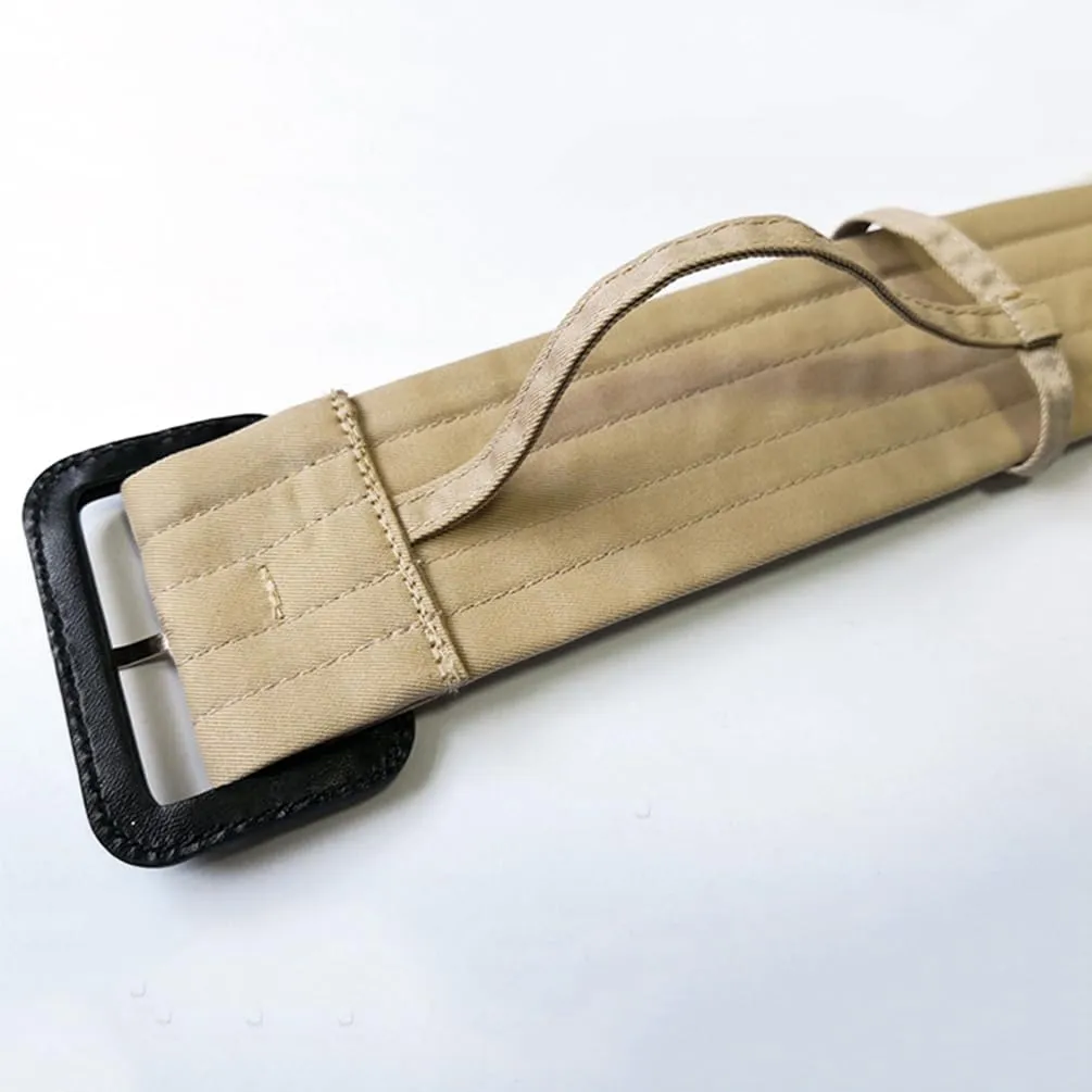 Women One Set Of D Ring Pin Buckle Waist Buckle Belt and Adjustable Cuff Straps for Trench Coat